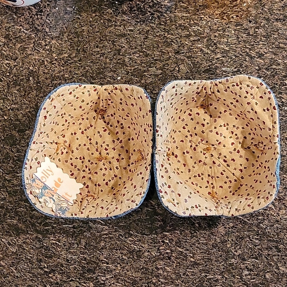 Cozies Upcycled Jeans Molly Made It Design Hand Crafted  Floral